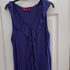 Elle Women's Elegant Purple Blouse